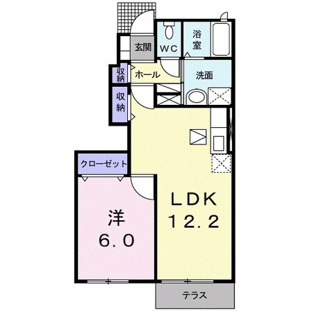 プロスペールIIの物件間取画像